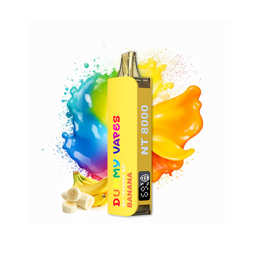 Banana Dummy Vapes NT 8000 Disposable Vape (S)
