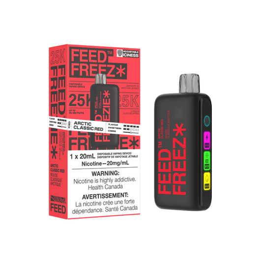 Feed Freez 25K Disposable Vape - 25000 Puffs - 20ml