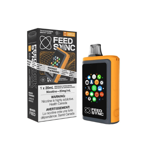 Feed Sync 25K Disposable Vape - 25000 Puffs - 20ml Bliss Vapes Feed Sync 25K Disposable Vape - 25000 Puffs - 20ml Bliss Vapes
