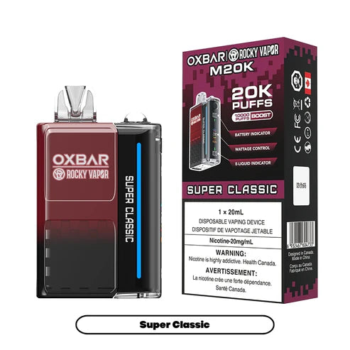 Oxbar M20k Disposable Vape - 20000 Puffs - 30ml