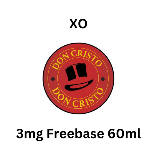 XO - Don Cristo 3mg Free Base E-Liquid - 60ml