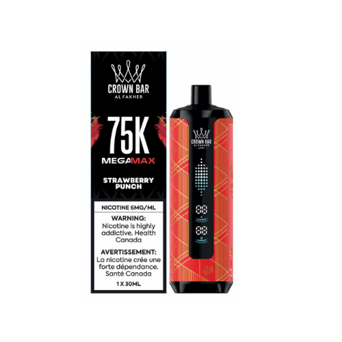 Al Fakher Mega Max 75k Low Nicotine Disposable Vape - 75000 Puffs - 30ml