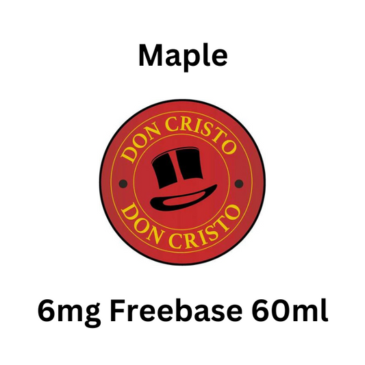 Maple - Don Cristo 6mg Free Base E-Liquid - 60ml