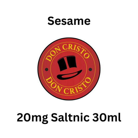 Sesame - Don Cristo 20mg Salt Nic E-Liquid - 30ml