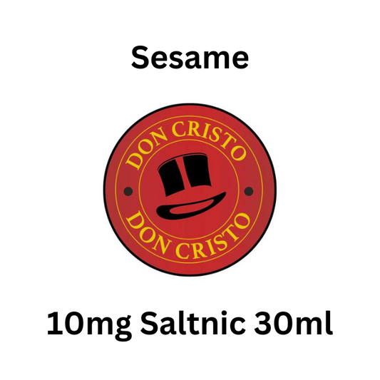 Sesame - Don Cristo 10mg Salt Nic E-Liquid - 30ml