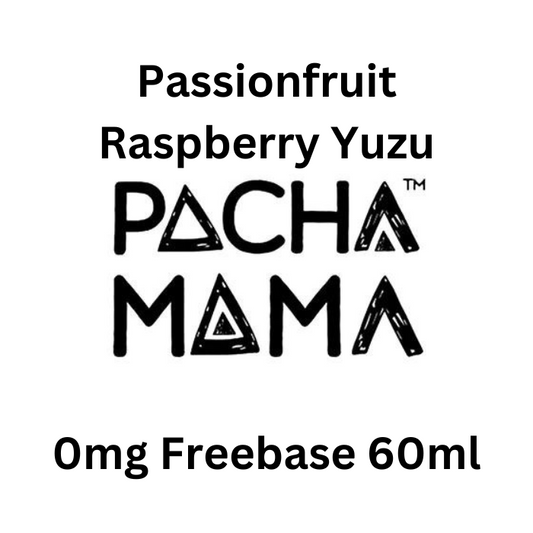 Passionfruit Raspberry Yuzu - Pachamama 0mg Free Base E-Liquid - 60ml