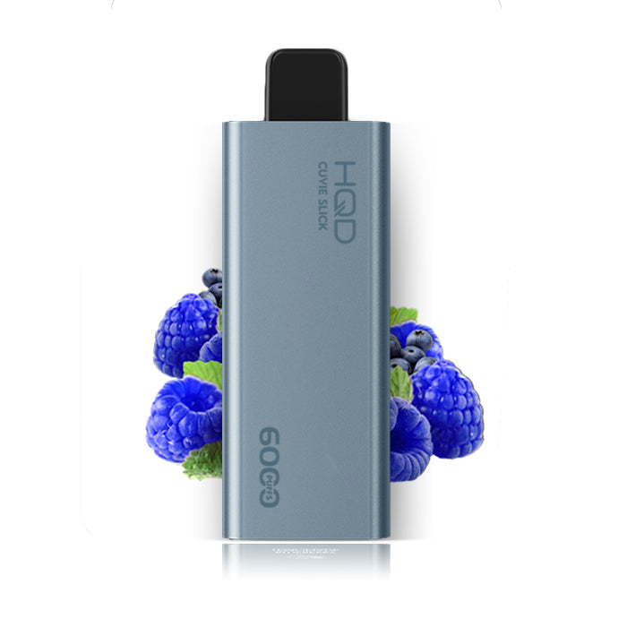 Blue Raspberry - HQD Cuvie Slick 6000 Disposable Vape