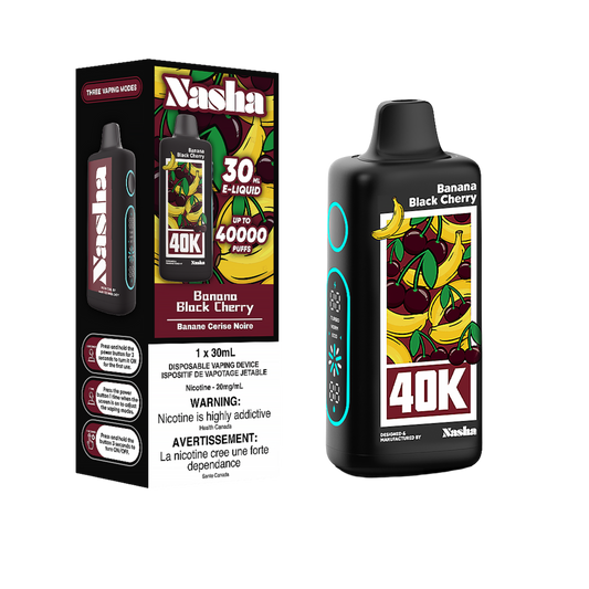 Nasha 40k Disposable Vape - 40000 Puffs - 30ml