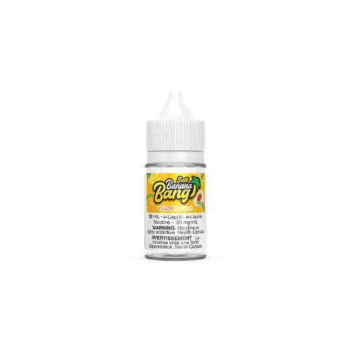 Banana Bang 30ml Salt Nic Liquid Nic Salt E-Liquid 30 ml E - Liquid Bliss Vape Shop Near Me St Clair Vape Shop Toronto Ontario Canada Price Flavours