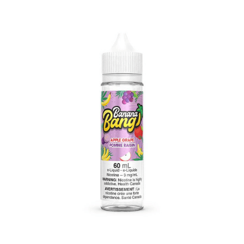 Banana Bang 60ml Freebase Liquid Free Base E-Liquid 60 ml E - Liquid Bliss Vape Shop Near Me St Clair Vape Shop Toronto Ontario Canada Price Flavours