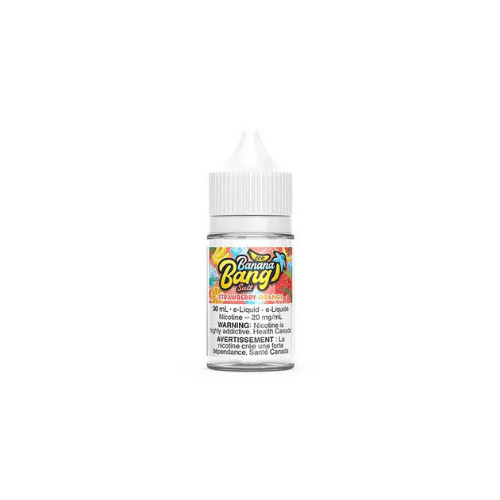 Banana Bang Ice 30ml Salt Nic Liquid Nic Salt E-Liquid 30 ml E - Liquid Bliss Vape Shop Near Me St Clair Vape Shop Toronto Ontario Canada Price Flavours