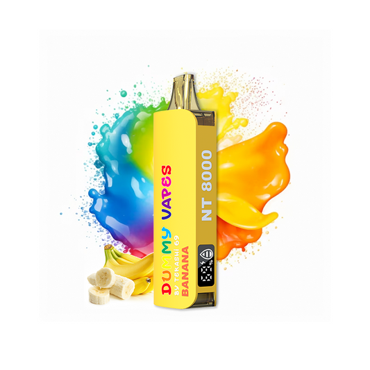 Banana Dummy Vapes NT 8000 Disposable Vape