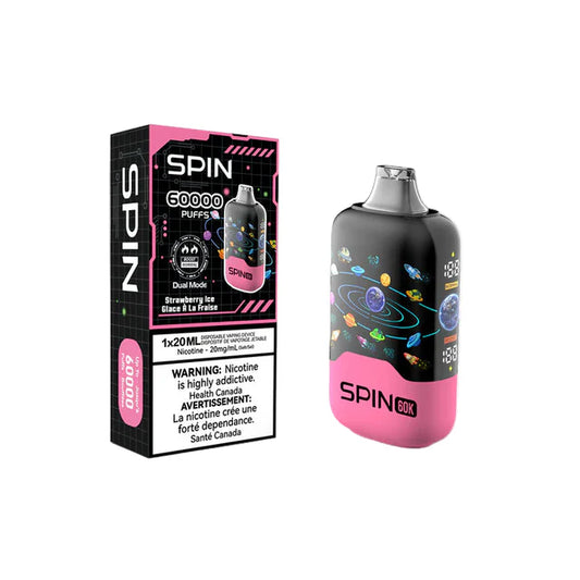 Spin 60k Disposable Vape - 60000 Puffs - 20ml
