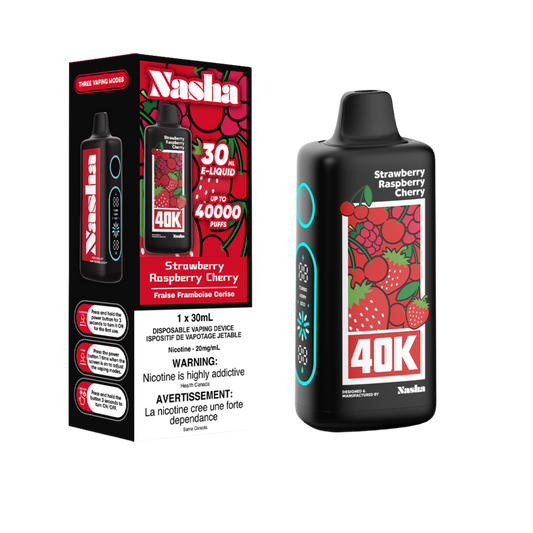 Nasha 40k Disposable Vape - 40000 Puffs - 30ml