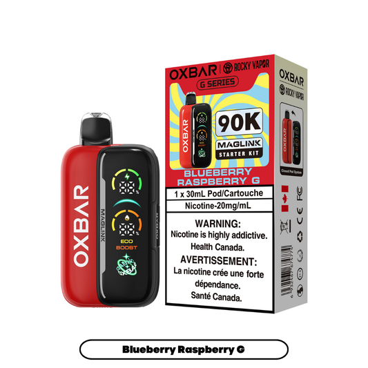 Rocky Vapor Oxbar Maglink 90k Starter Kit - 90000 Puffs - 30ml