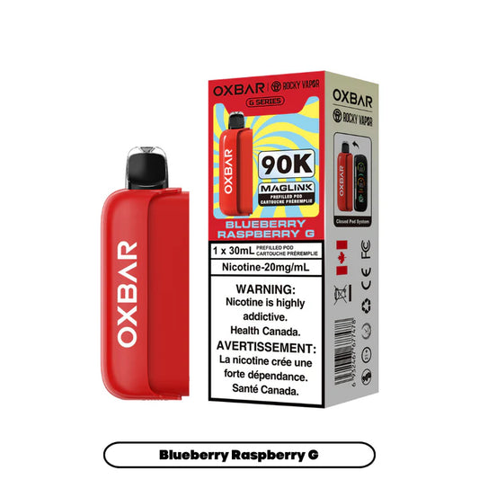 Rocky Vapor Oxbar Maglink 90k Disposable Pod - 90000 Puffs - 30ml