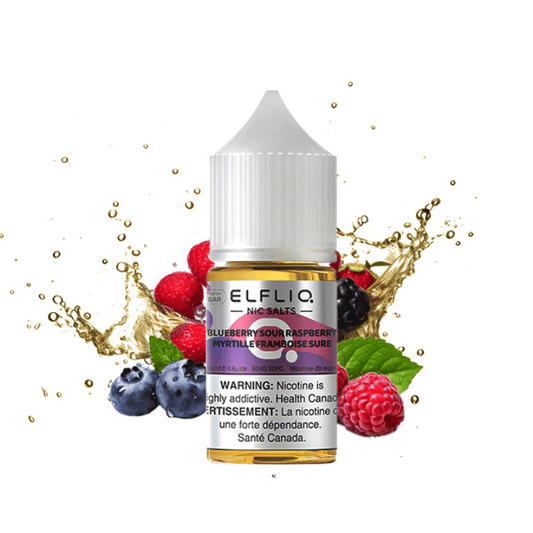 Blueberry Sour Raspberry - ElfLiq 20mg Nic Salt E-Liquid 30ml