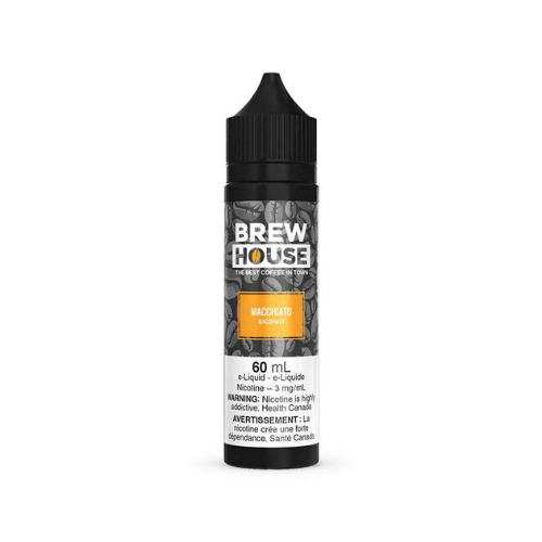 Brew House 60ml Freebase Liquid Free Base E-Liquid 60 ml E - Liquid Bliss Vape Shop Near Me St Clair Vape Shop Toronto Ontario Canada Price Flavours