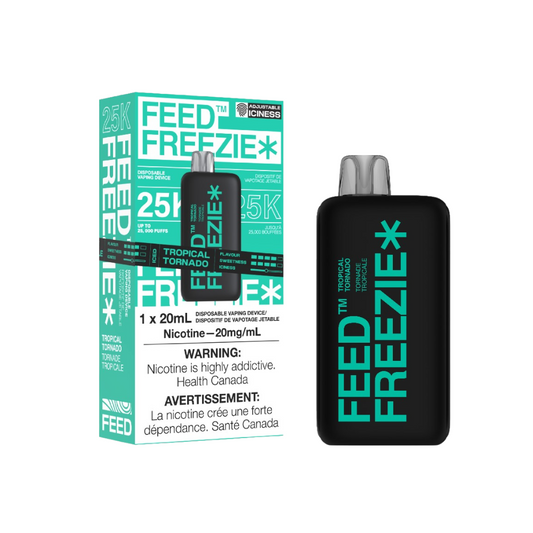 Feed Freezie Tropical Tornado 25K puffs Disposable Vape