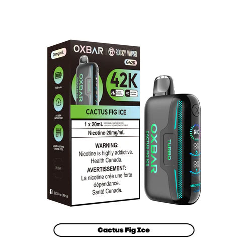 Rocky Vapor Oxbar G42k Disposable Vape - 42000 Puffs - 20ml