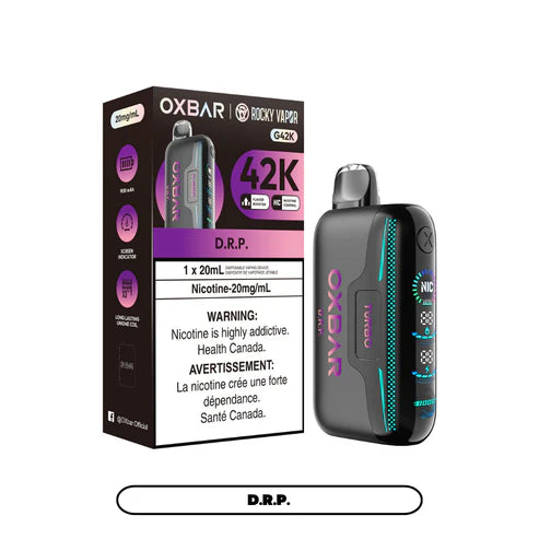Rocky Vapor Oxbar G42k Disposable Vape - 42000 Puffs - 20ml