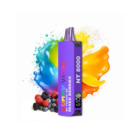 Mixed Berries Dummy Vapes NT 8000 Disposable Vape