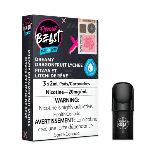 Dreamy Dragonfruit Lychee - Flavour Beast STLTH Compatible Pod Pack