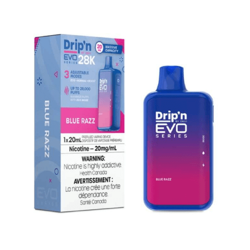 Drip'n By Envi Drip'n Evo 28k Disposable vape Bliss Vapes Toronto Canada Price Flavour 28000 Puffs