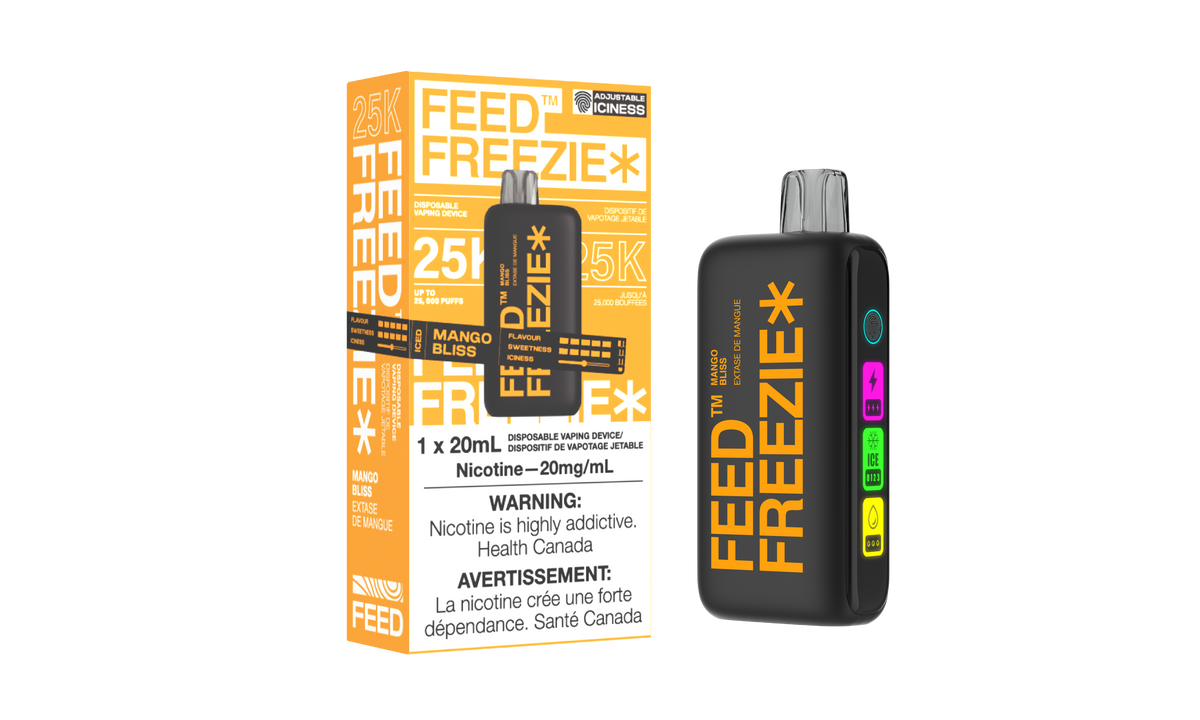 Feed Freezie Mango Bliss 25K puffs Disposable Vape