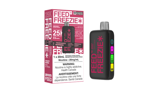 Feed Freezie Tarzan's Berries 25K puffs Disposable Vape