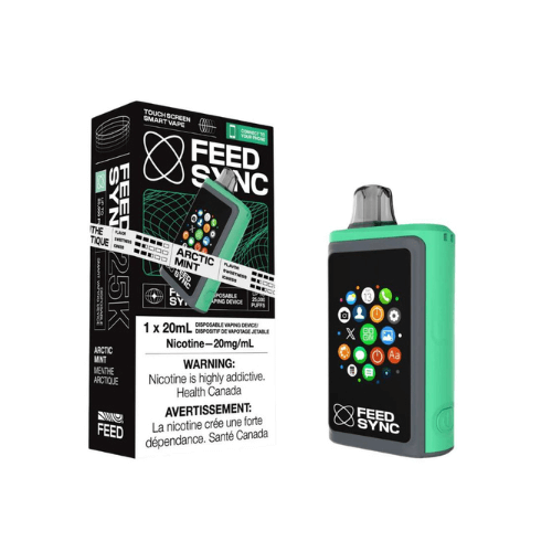 Feed Sync 25K Disposable Vape feed Sync 25000 Puffs Flavour Price Bliss vapes Shop Near me St clair Vape shop Vapes Price Toronto Ontario Canada