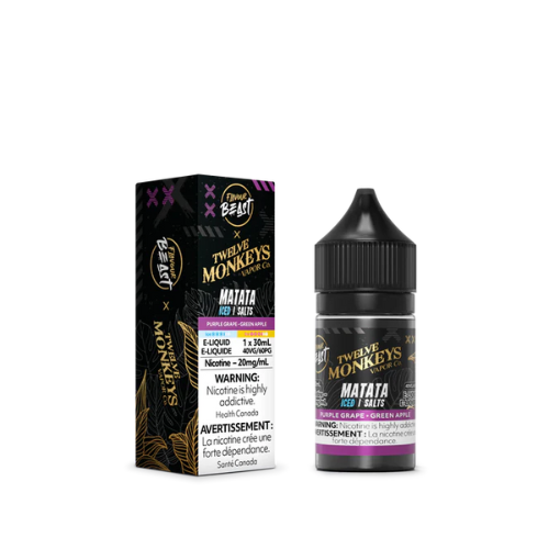 Flavour Beast X Twelve Monkey Series Salt Nic E-Liquid - 30ml Bliss Vapes Flavour Beast X Twelve Monkey Series Salt Nic E-Liquid - 30ml Bliss Vapes