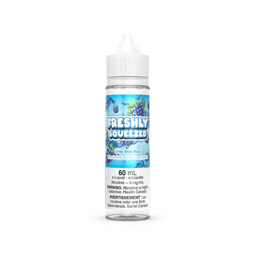 Freshly Squeezed 60ml Freebase Liquid Free Base E-Liquid 60 ml E - Liquid Bliss Vape Shop Near Me St Clair Vape Shop Toronto Ontario Canada Price Flavours