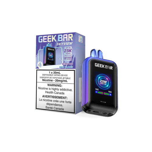 GeekBar Skyview Disposable Vape - 25000 Puffs - 20ml Bliss Vapes GeekBar Skyview Disposable Vape - 25000 Puffs - 20ml Bliss Vapes