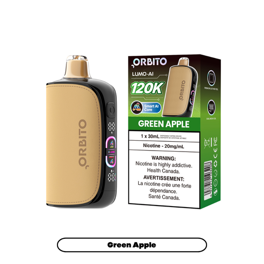 Orbito Lumo - AI 120k Disposable Vape - 120000 Puffs - 30ml