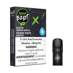 Gusto Green Apple - Flavour Beast STLTH Compatible Pod Pack