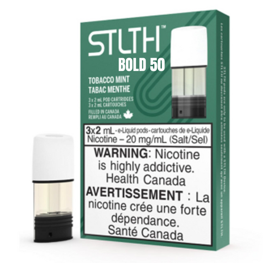 Tobacco Mint - STLTH 2% Bold 50 Pods