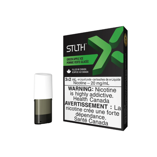 Green Apple Ice - STLTH 2% X Pods