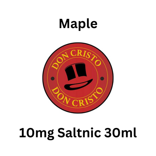 Maple - Don Cristo 10mg Salt Nic E-Liquid - 30ml