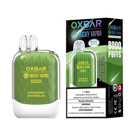 OxBar X Rocky Vapor G8000 Disposable Vape