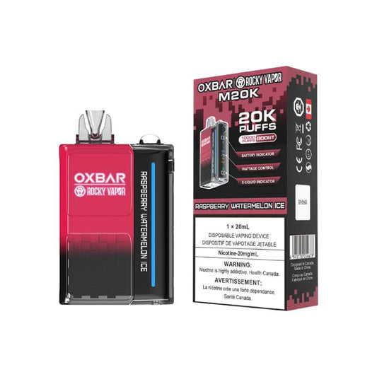 OxBar X Rocky Vapor M20K 20000 Puffs Disposable Vape