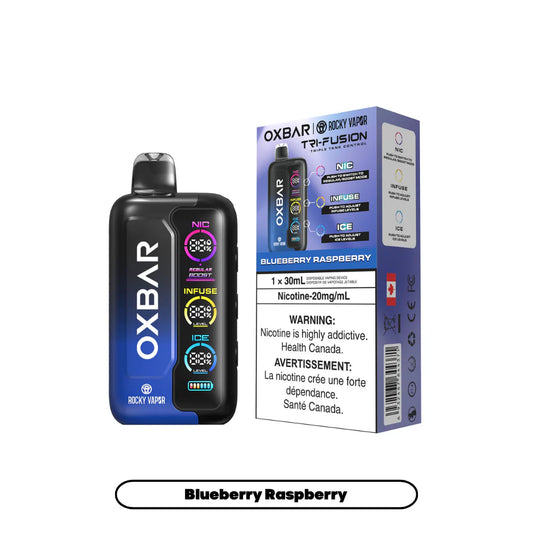 Rocky Vapor Oxbar Tri Fusion Disposable Vape - 50000 Puffs - 30ml