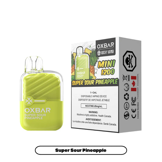 Rocky Vapor Oxbar Mini 1200 puffs - Disposable Vape 2ml