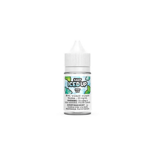 Iced Up 30ml Salt Nic Liquid Nic Salt E-Liquid 30 ml E - Liquid Bliss Vape Shop Near Me St Clair Vape Shop Toronto Ontario Canada Price Flavours