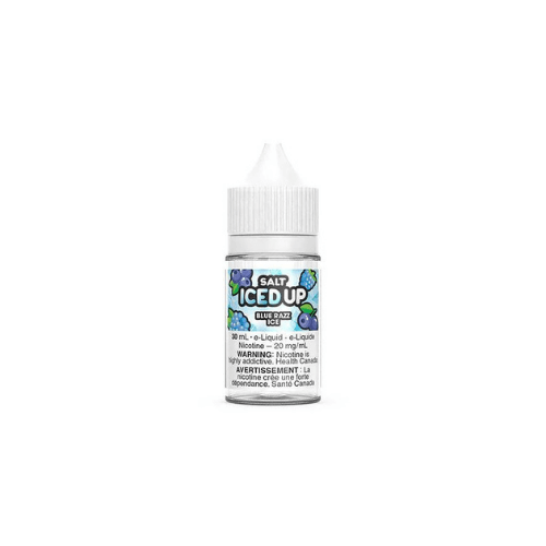 Iced Up 30ml Salt Nic Liquid Nic Salt E-Liquid 30 ml E - Liquid Bliss Vape Shop Near Me St Clair Vape Shop Toronto Ontario Canada Price Flavours