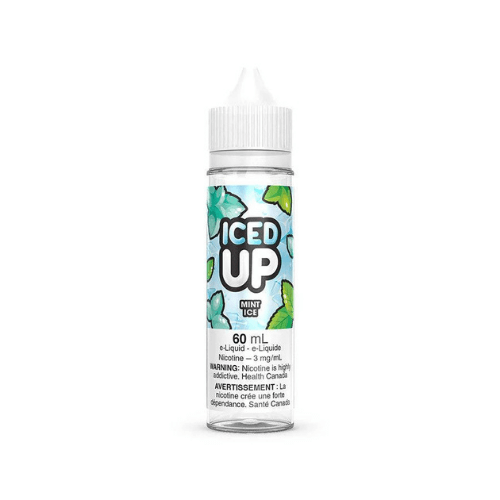 Iced Up 60ml Freebase Liquid Free Base E-Liquid 60 ml E - Liquid Bliss Vape Shop Near Me St Clair Vape Shop Toronto Ontario Canada Price Flavours