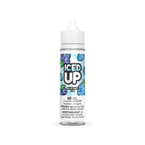 Iced Up 60ml Freebase Liquid Free Base E-Liquid 60 ml E - Liquid Bliss Vape Shop Near Me St Clair Vape Shop Toronto Ontario Canada Price Flavours