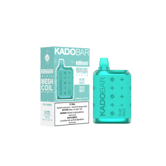 Blue Razz KadoBar 6500 Disposable Vape