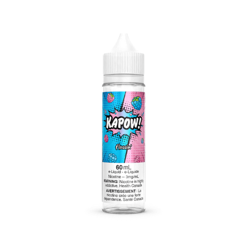 Kapow 60ml Freebase Liquid Free Base E-Liquid 60 ml E - Liquid Bliss Vape Shop Near Me St Clair Vape Shop Toronto Ontario Canada Price Flavours