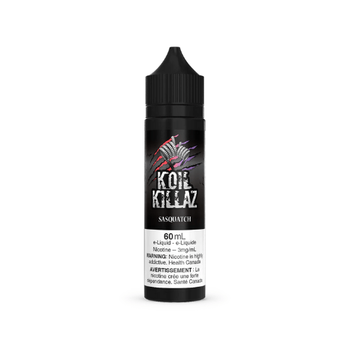 Koil Killaz 60ml Freebase Liquid Free Base E-Liquid 60 ml E - Liquid Bliss Vape Shop Near Me St Clair Vape Shop Toronto Ontario Canada Price Flavours